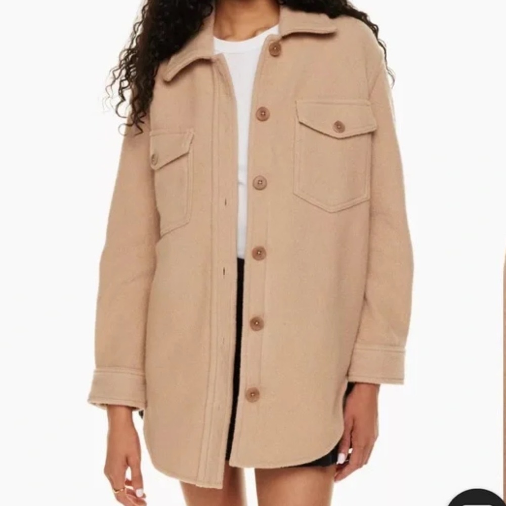 Aritzia Wilfred Free The Ganna Shirt Jacket